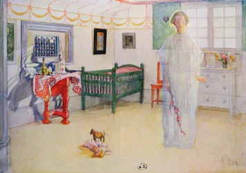 Illustration eines Geistes oder eines Engels aus En Plein Soleil, 1910